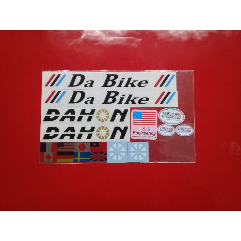 dahon decals