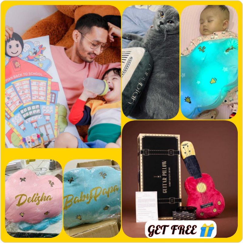 Buy Babypian Guitar Pillow Baby Gift Edumat Quran Pillow Baby Pian Zikir Pillow Sufian Suhaimi Bantal Zikir Seetracker Malaysia