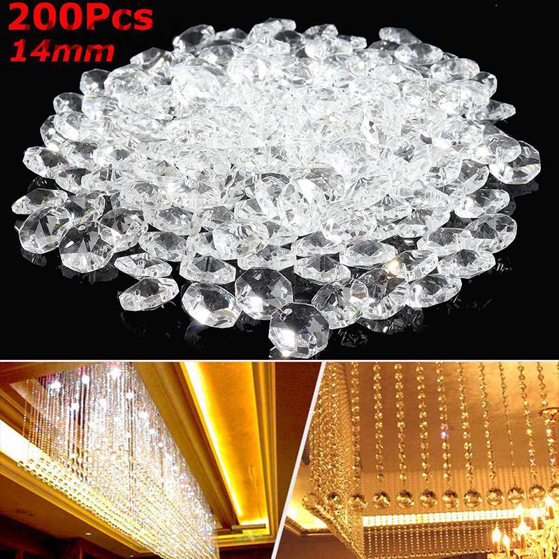 Details about   10PCS Clear Crystal Glass Chandelier Light Ball Lamp Prisms Drop Pendant 20MM 
