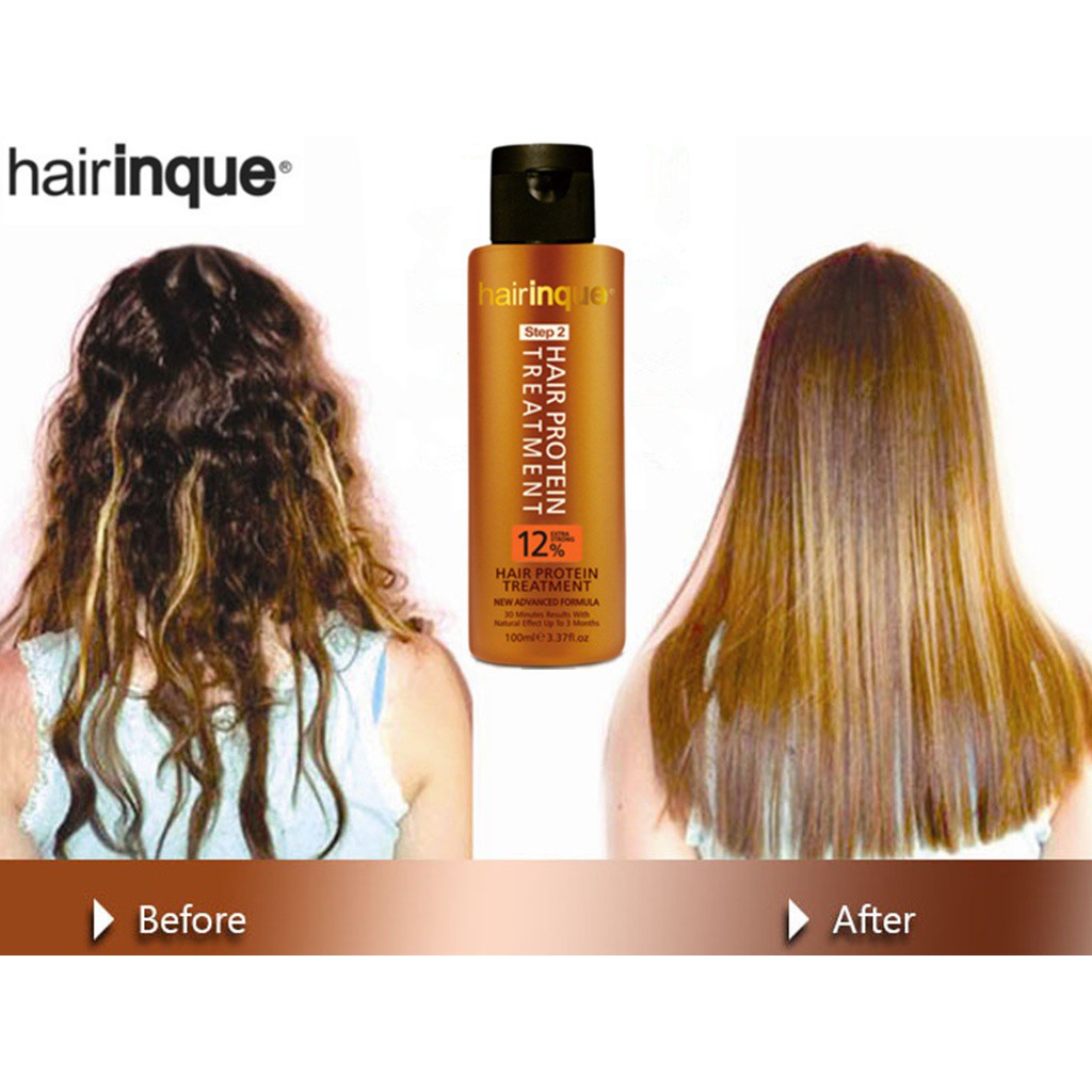 Hairinque 12 Keratin Hair Treatment 30 Minutes Make Hair To