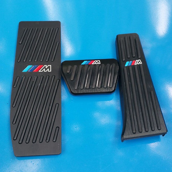 1set Non-Drilling Brake Accelerator Pedal Plate Pad for BMW M 1 3 4 5 6 7 E Z X M3 M5 M6 E39 E46 E30 E28 E91 E92 Car Acc