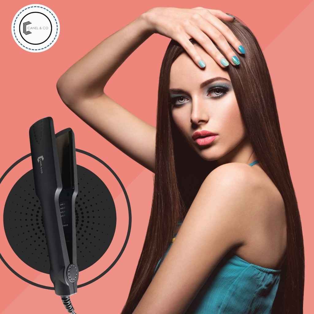 CANEL&CO [2in1] Rambut Kerinting & Pelurus Hair Curler & Straightening hairs straightener Plate Iron Lurus Curly  直发器