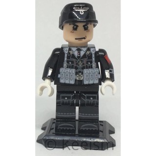Compatible Lego Minifigure Not Lego Ww2 German Army Soldier 3 Shopee Malaysia - german general ww2 roblox