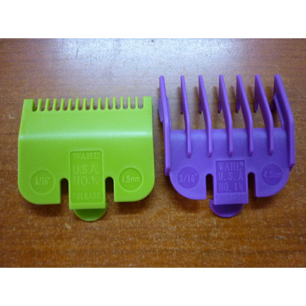 wahl premium cutting guides 0.5 1 & 1.5