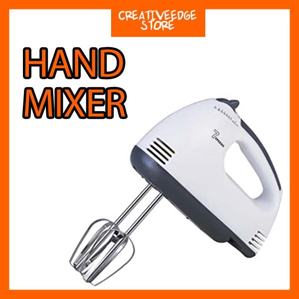 Hand Mixer KENWOOD 7 Speed Portable Electric Baking Egg Beater Mesin