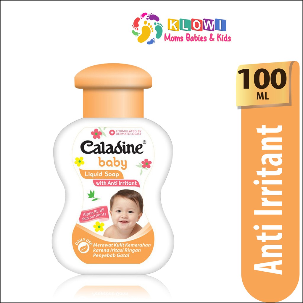 caladine baby liquid soap