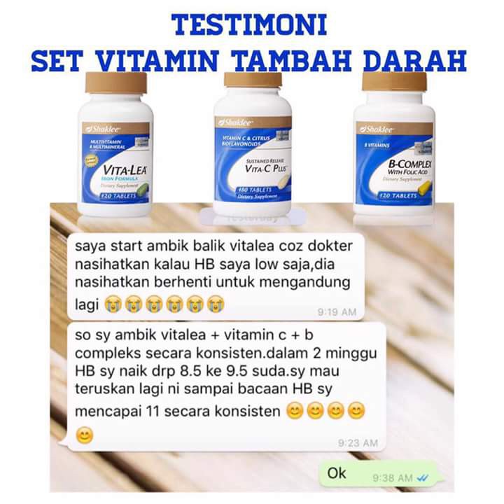 Image result for TESTIMONI set anemia shaklee"