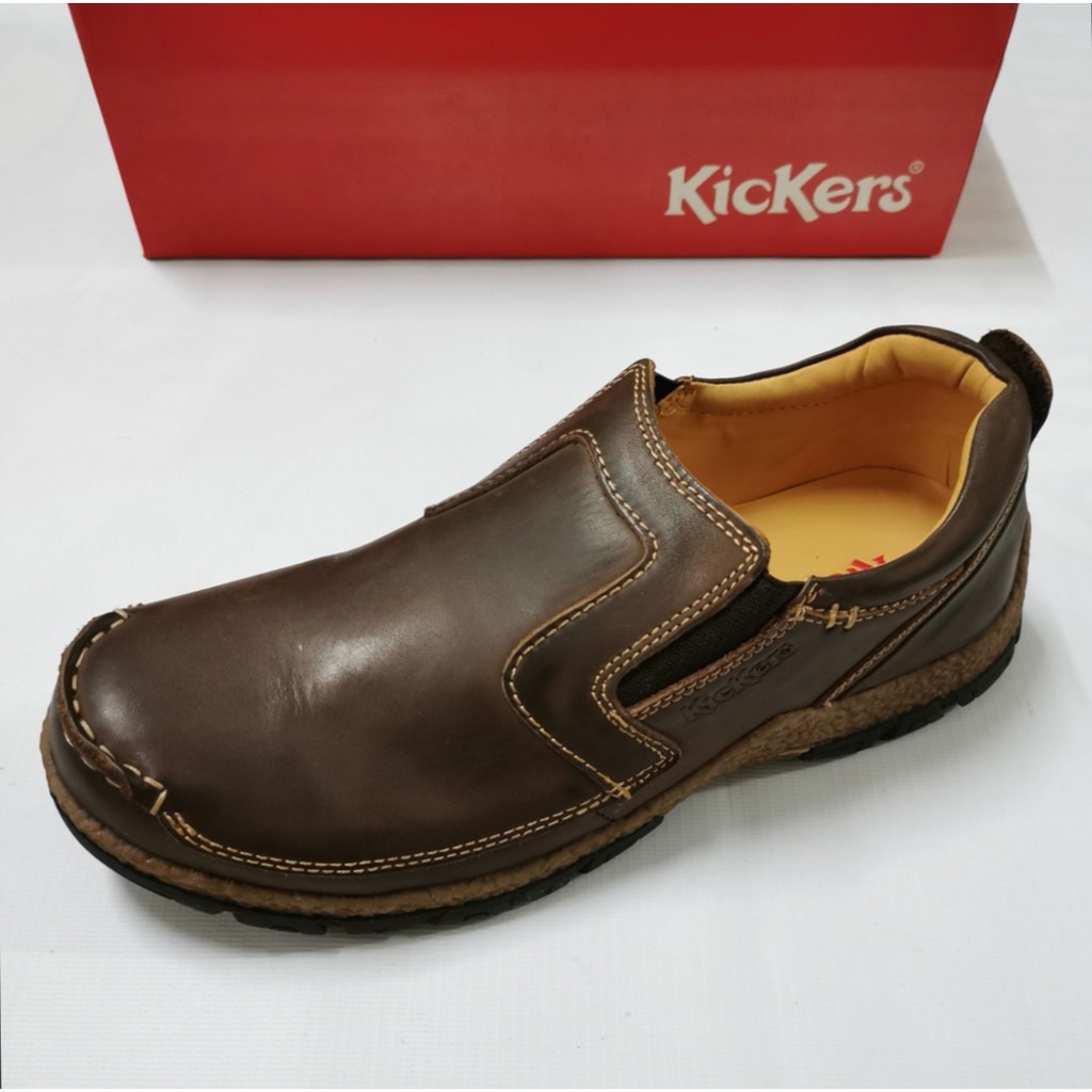  Original  Kickers  Leather Loafers Shoes  K2075 Shopee Malaysia