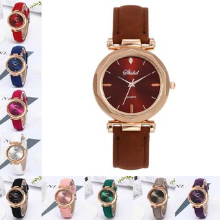 Fashion Geneva Diamond Rose Gold Quartz Watch Casual Couple Watch Wrist Watch For Women&Men