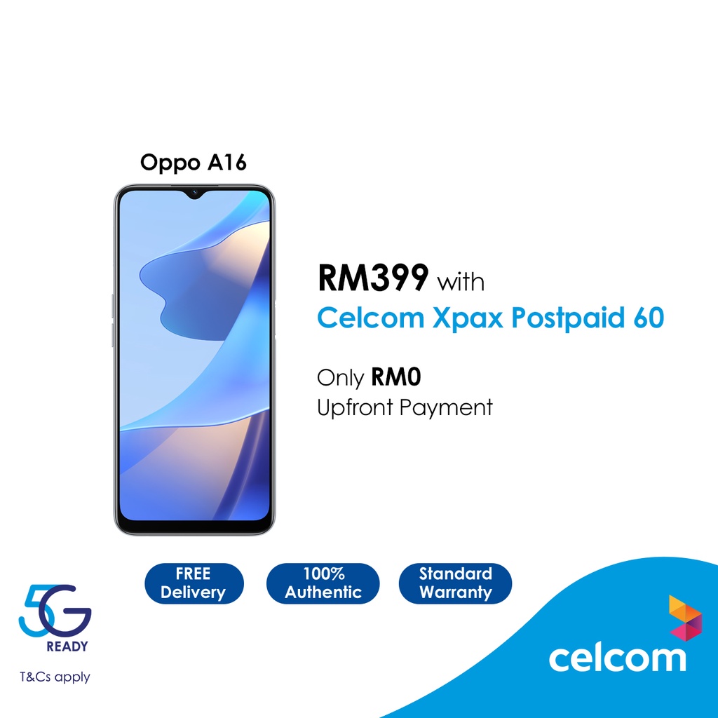 Oppo A16 Price in Malaysia & Specs - RM399 | TechNave