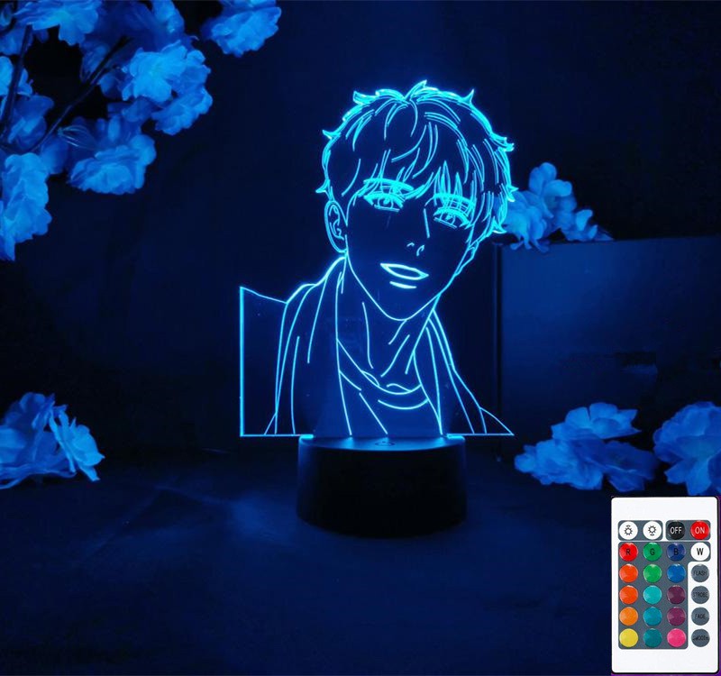 Bj Alex Night Light Changing Touch Remote Bedside Lamp Kids Xmas Gift Bedroom Decor Shopee Malaysia