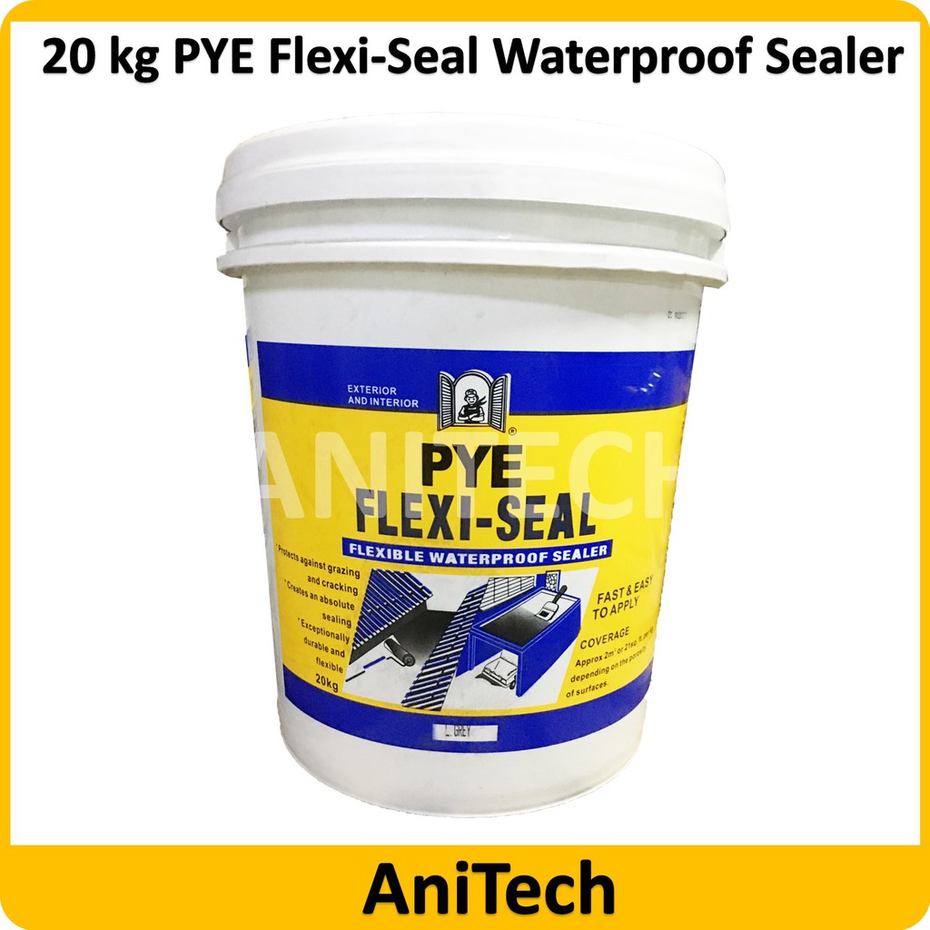 20kg PYE Flexi-Seal ( Light Grey ) Flexible Waterproof Sealer ( 25 Kg ...