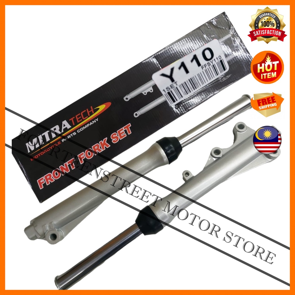 Mitratech Yamaha Y110 Y 110 / SS2 SS Two Front Fork Set / Damper Absorber Depan Motorcycle