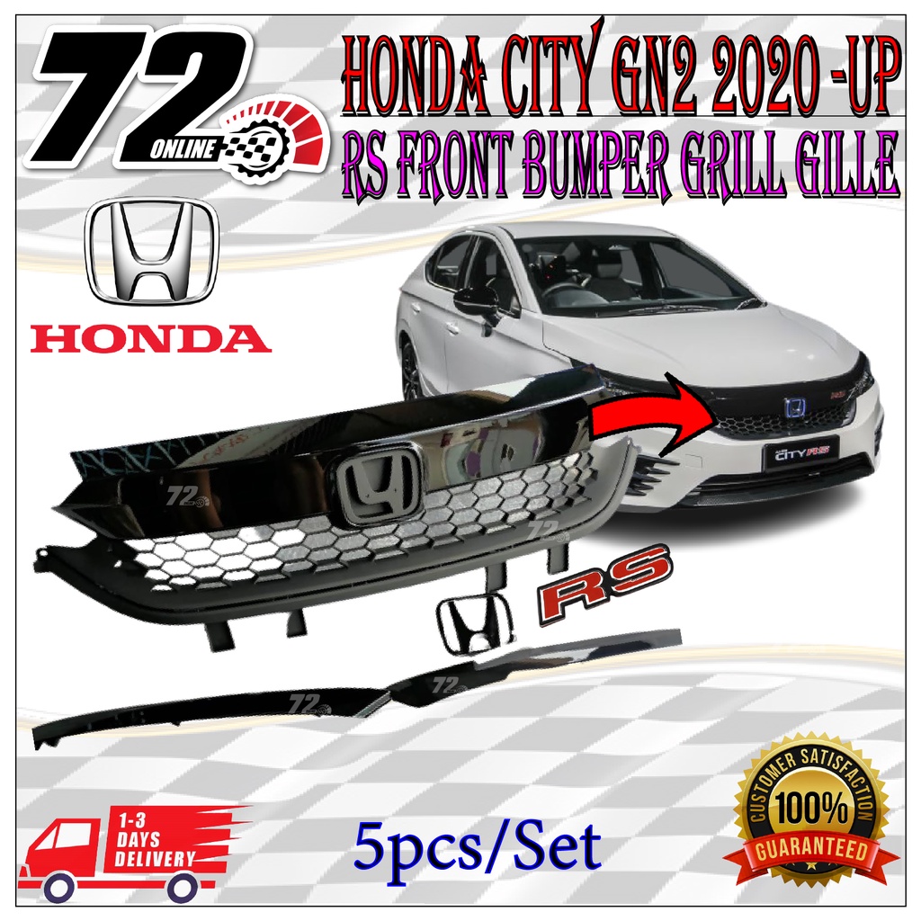 Honda City Gn2 2020 2021 Rs Front Bumper Grill Gille (FREE RS / H