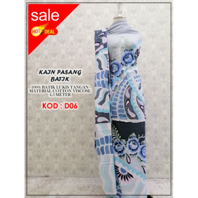 Kain Pasang Batik Lukis Shopee Malaysia