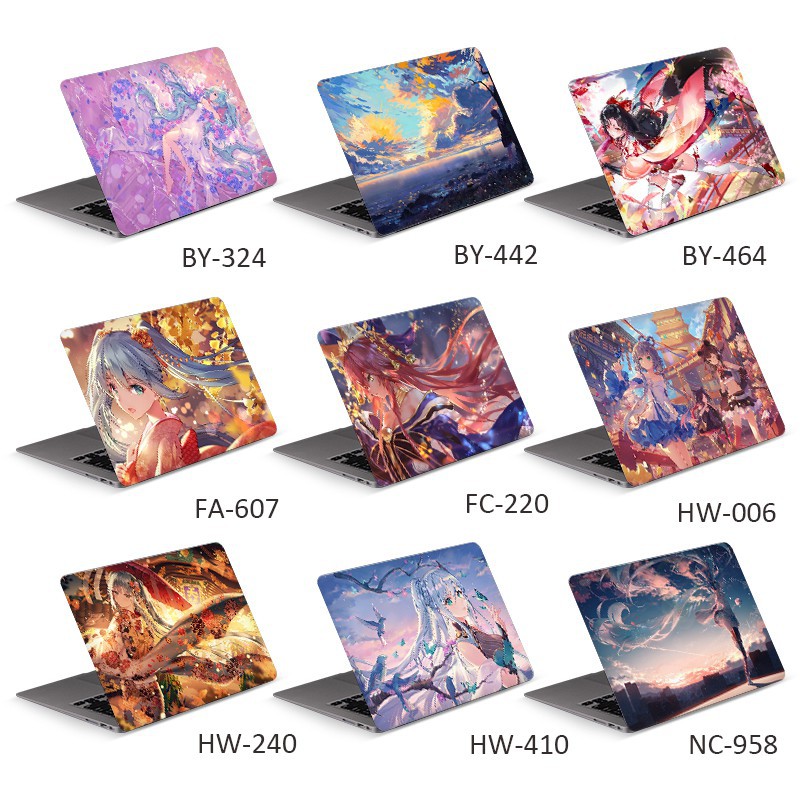 ❊DIY two-dimensional anime universal laptop sticker laptop skin suitable  for MacBook/HP/Acer/Dell/ASUS♢ | Shopee Malaysia