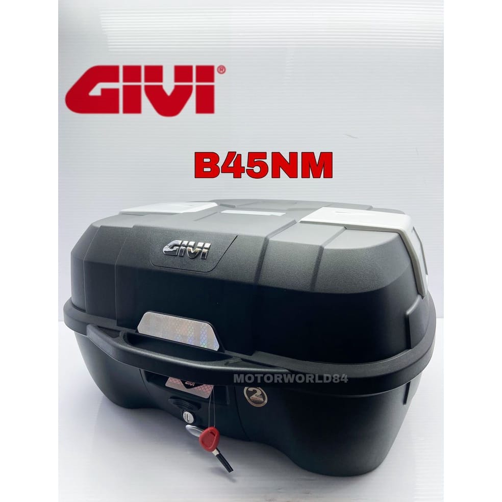 Givi Center Givi Box B Nm B Nm Atlas Series Liter Liter Monolock Top Case For All Rack