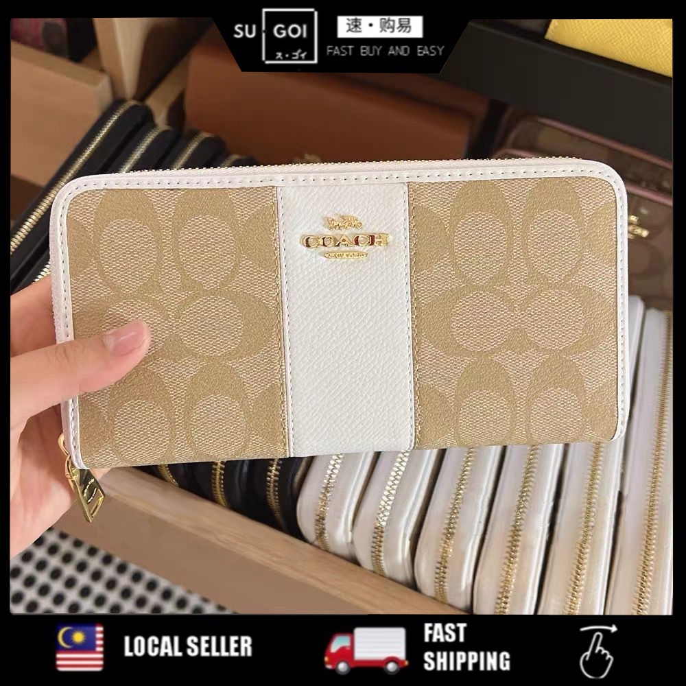 COACH WALLET LONG WALLET COMPACT WALLET COIN PURSE COIN WALLET WOMEN WALLET  COACH PURSE SMALL PURSE COACH SMALL WALLET | Shopee Malaysia