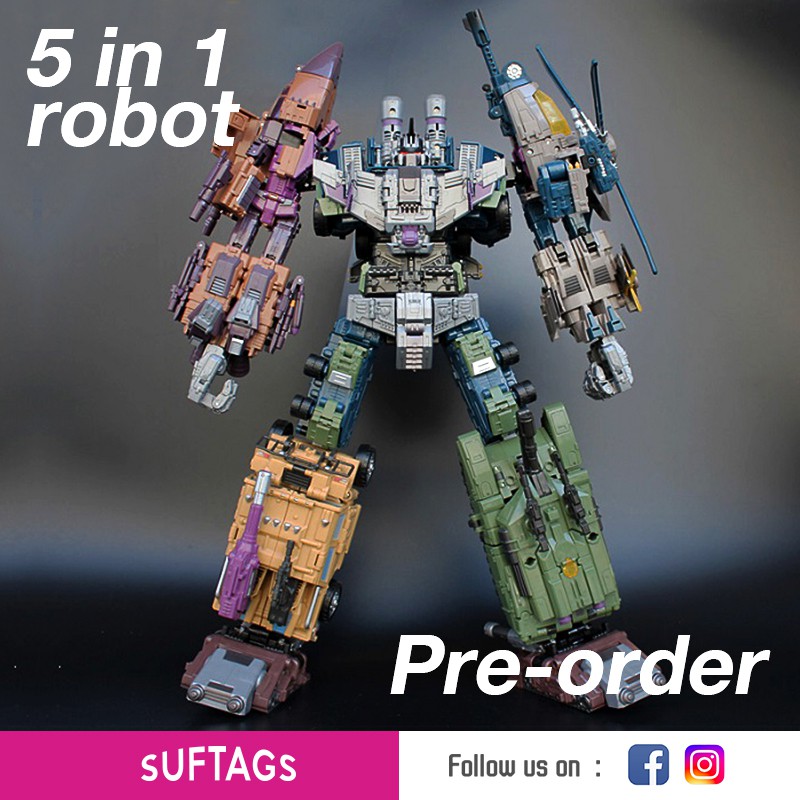 5 in 1 transformer toy