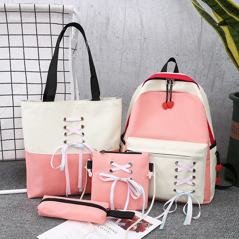 girl school backpack set