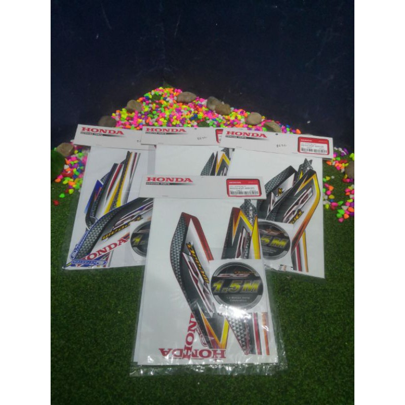 HONDA EX5  DREAM  Stripe Sticker  Cover Set 100 ORIGINAL  