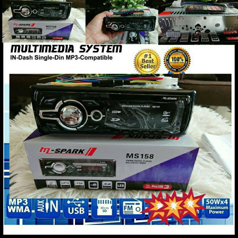 Car radio Car Player Radio Kereta Mp3 USB Bluetooth Radio Kia Spectra Radio  Hyundai Atos Naza Suria Picanto Getz Matrix | Shopee Malaysia