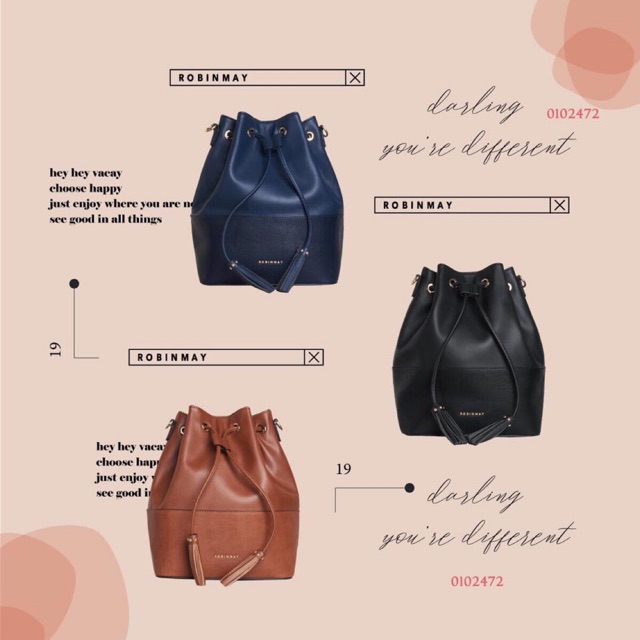 Robinmay Ready Stock 波特流蘇水桶包potter Tassel Bucket Bag Shopee Malaysia