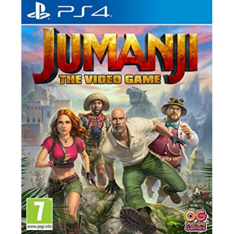 【PS4 New Cd】Jumanji The Video Game (New and Sealed)