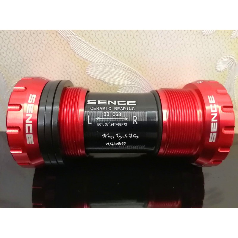 Sence ceramic bearing and High speed Sealed bearing bottom bracket BSA