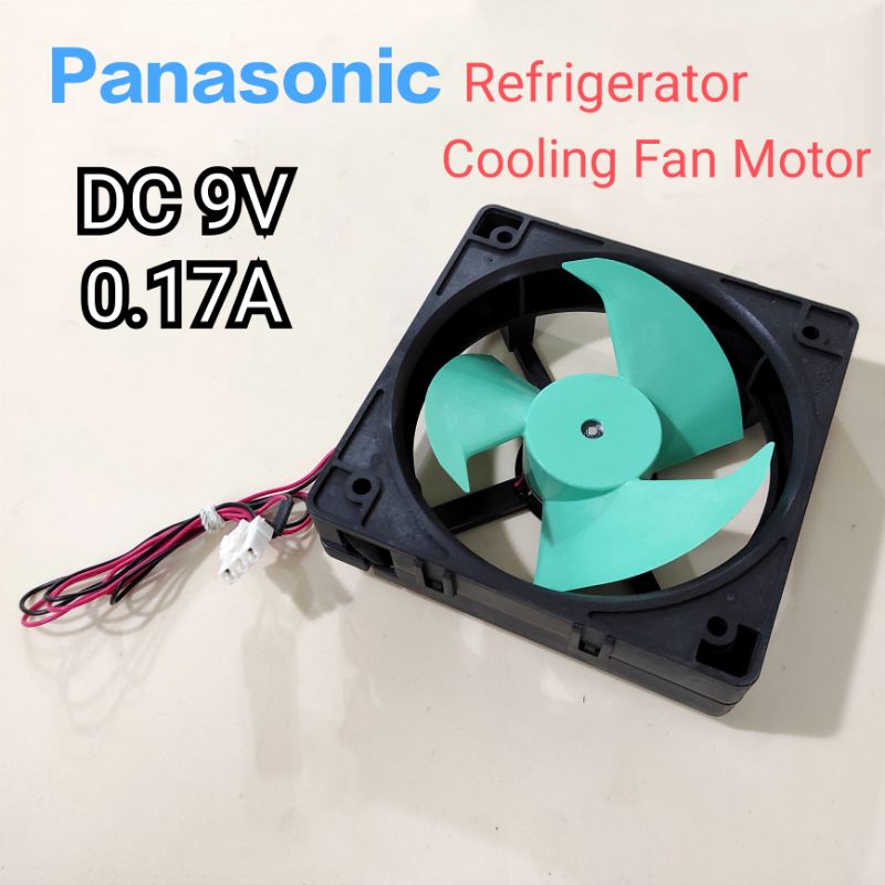 Panasonic Refrigerator Fan Motor DC9V 0.17A Cooling Fan motor peti ais