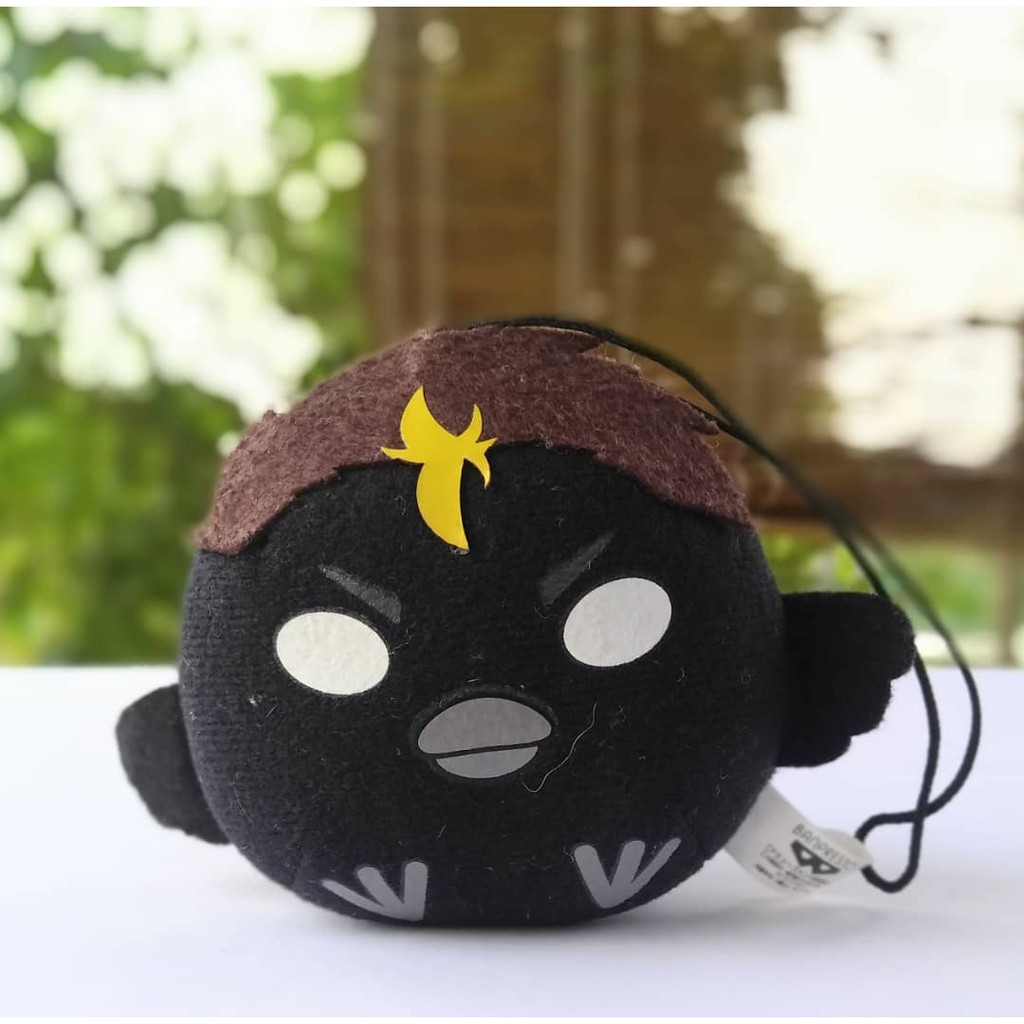 haikyuu crow plush