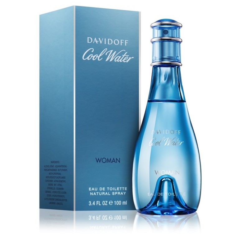 Davidoff Cool Water Women Edt 100ml Shopee Malaysia