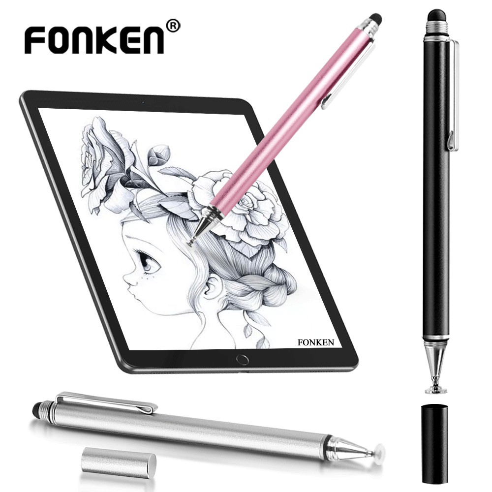 Fonken Universal Capacitive 2 In 1 Touch Screen pencil ...