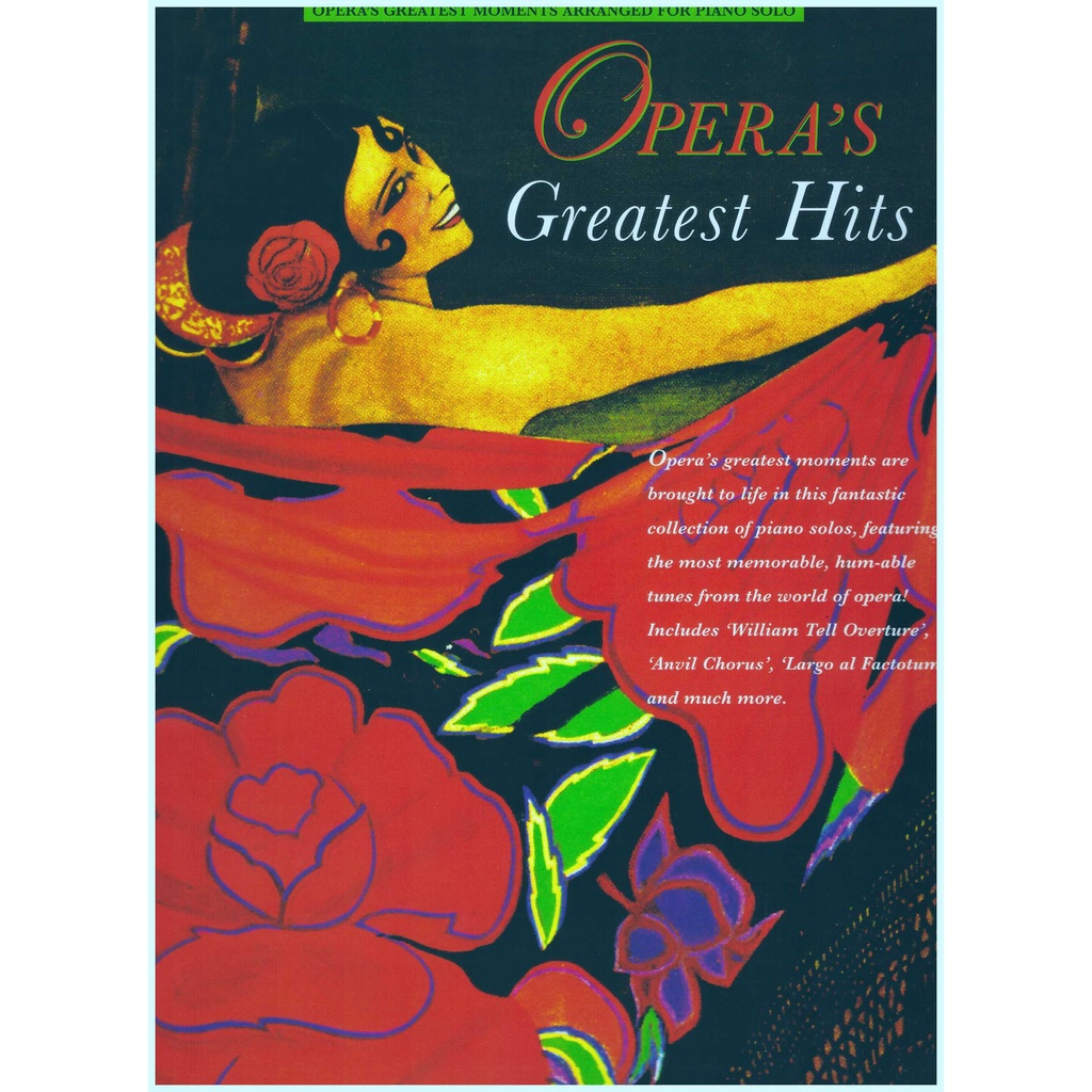 Opera's Greatest Hits / Piano Book / Music Book