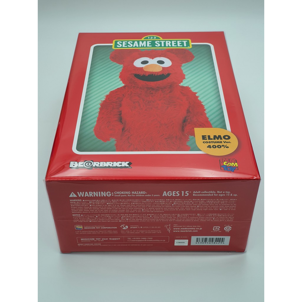 BE@RBRICK Bearbrick ELMO Costume 400 