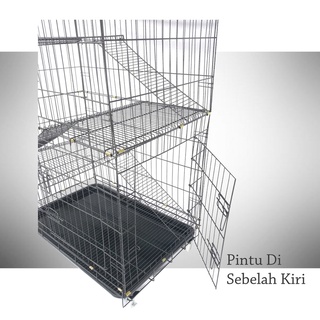 LARGE PLATFORM) Sangkar Kucing Besar 3 Tingkat / Cat Cage Big 3 