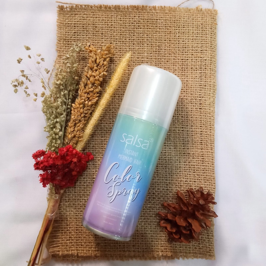 Salsa Instant Mermaid Hair Color Spray Instant Polish 80 ml Shopee