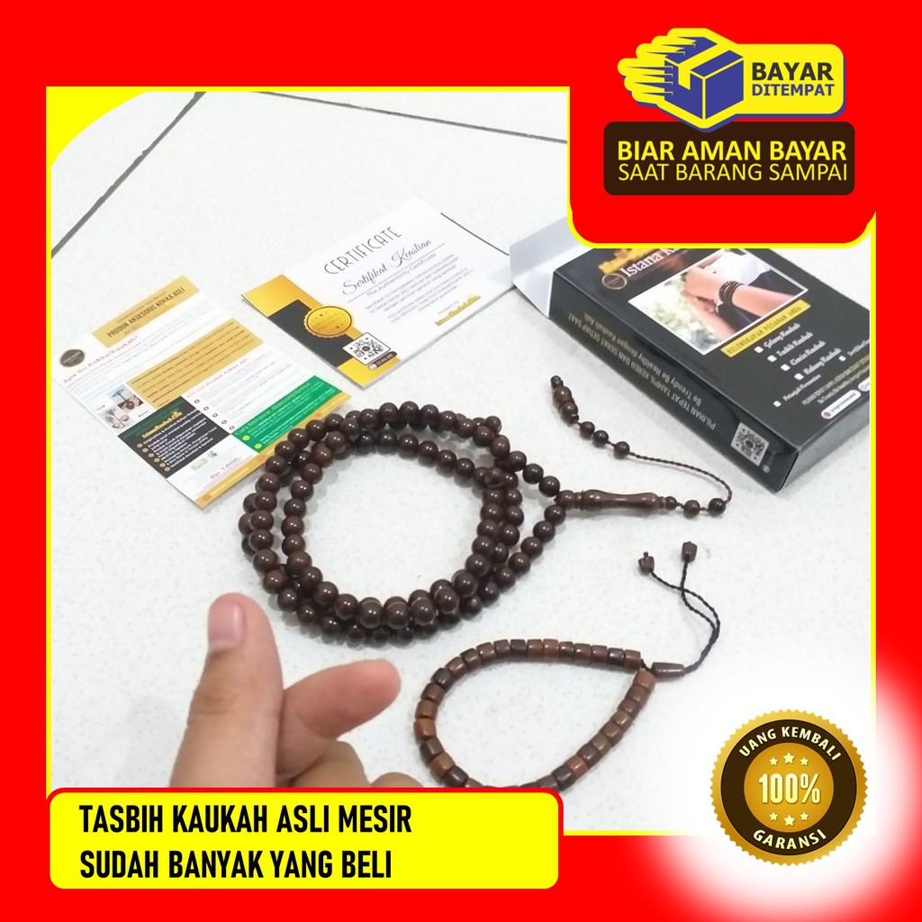 Original!!! Tasbih Kaukah 99, TASBIH Kaukah AL ZAHRA Palace Kaukah ...