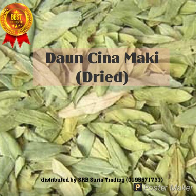 Maki daun cina Tumbuhan Senna,