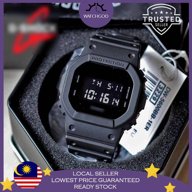 [Malaysia 3 Year Warranty] Dark Knight DW5600 Petak G Sports Men Women Unisex Kid Watch Men Women Watches