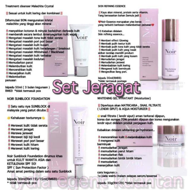 Rangkaian Terbaik Produk Noir Untuk Kulit Jeragat Jerawat Normal Basic Shopee Malaysia