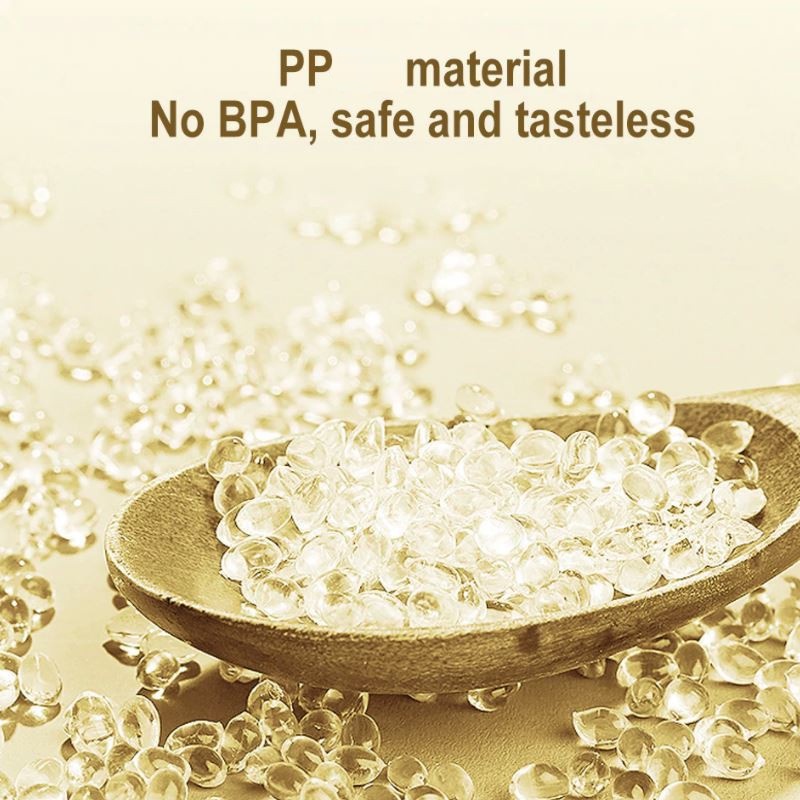 Purpose Durable New Design Milk Bottle Wide Neck Mouth Baby Feeding 300Ml Silicone Pacifier PP Material Handle Susu T... - Image 4