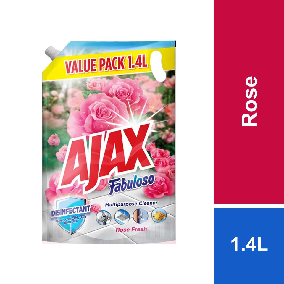 Ajax Fabuloso Rose Multi Purpose Floor Cleaner Refill 1.4L Shopee
