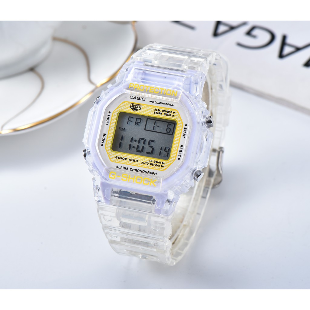 g shock transparent price