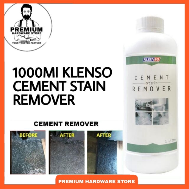 1 Liter Kleenso Cement Stain Remover Shopee Malaysia