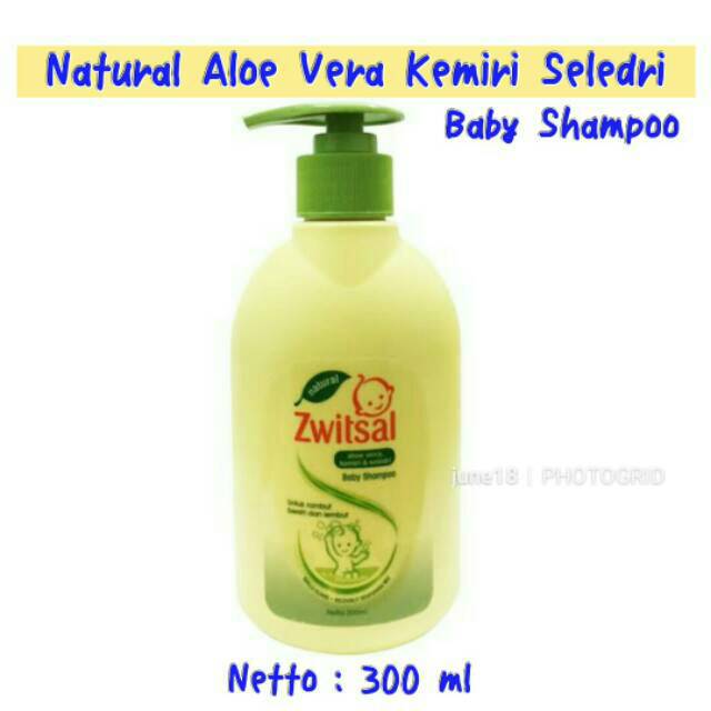 zwitsal baby shampoo aloe vera