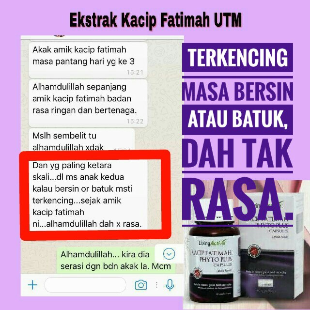 Kacip Fatimah Utm Ekf Phytoplus Living Active Kf Original Box 60 Capsule Shopee Malaysia