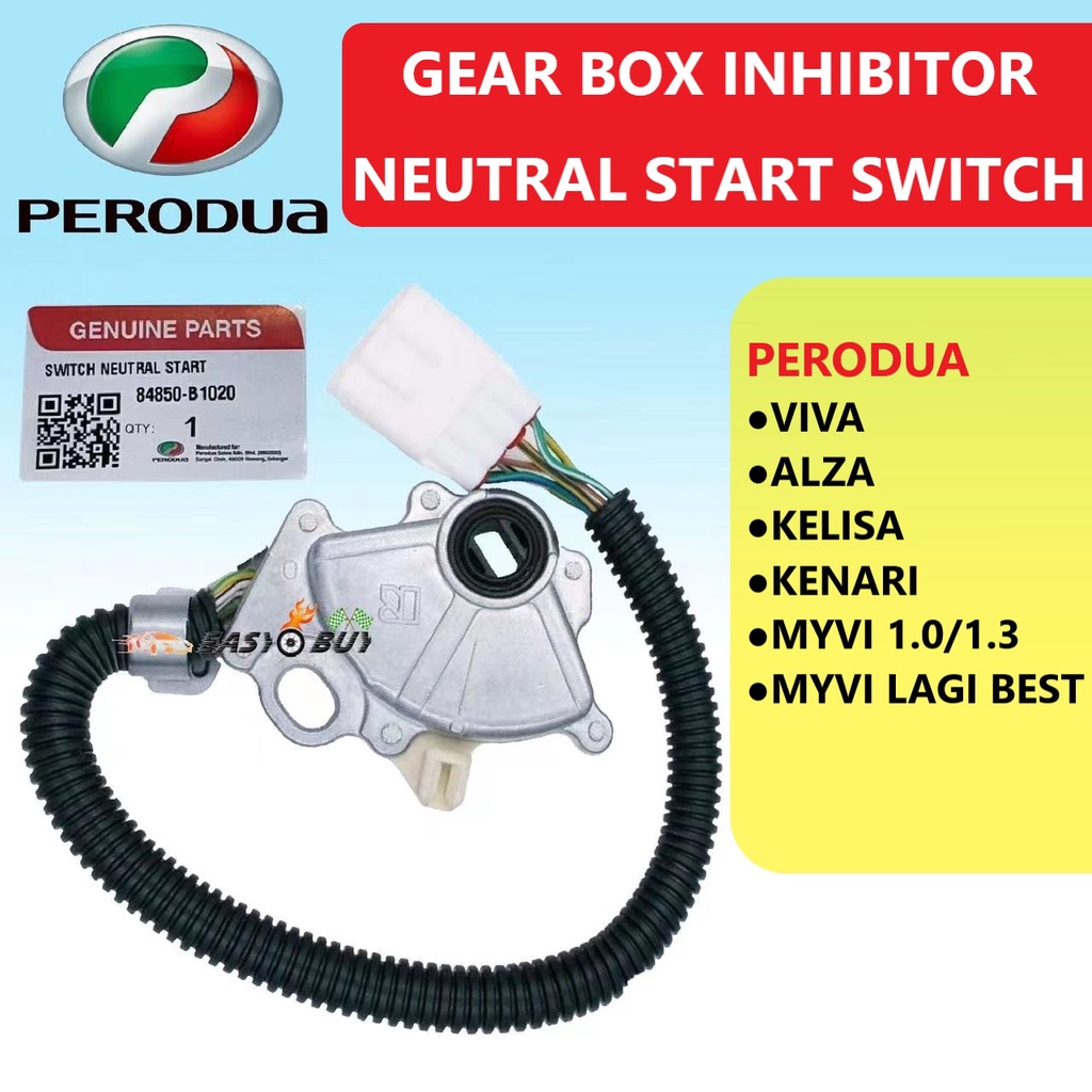 AUTO GEARBOX INHIBITOR NEUTRAL SWITCH AND SENSOR (8PIN) PERODUA MYVI