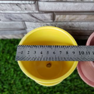 Small Pot Porcelain Pasu Kaca White Green Pink Yellow Small Pot Porcelain Pasu Kaca White Green Pink Yellow