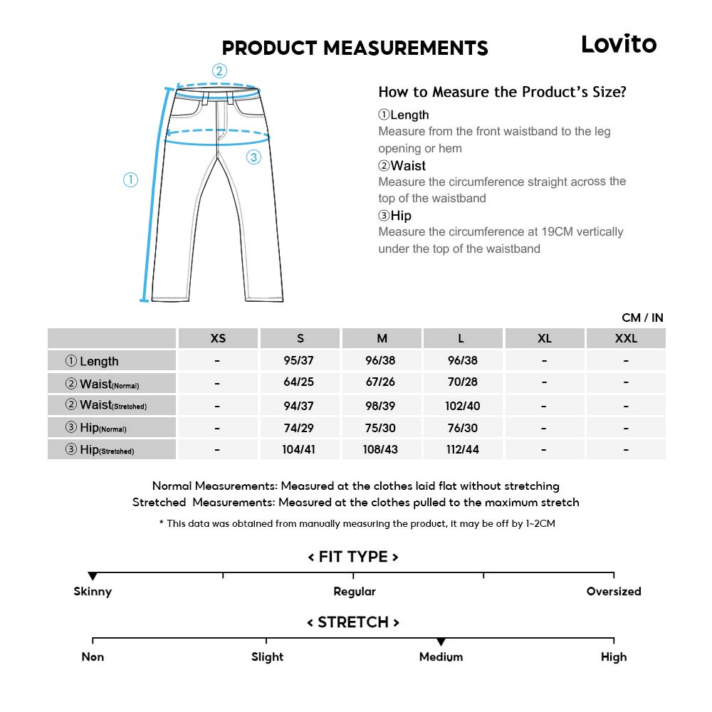 Multi Have Lovito Casual Double Button Pocket Leggings L18X049 (Black) Legging Kasual Saku Kancing Ganda (Hitam) Purpose - Image 5